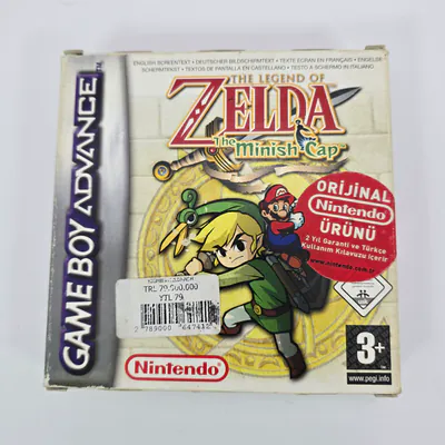 The Legend of Zelda The Minish Cap (Turkey) Game Boy Advance - Nortec Eurasia