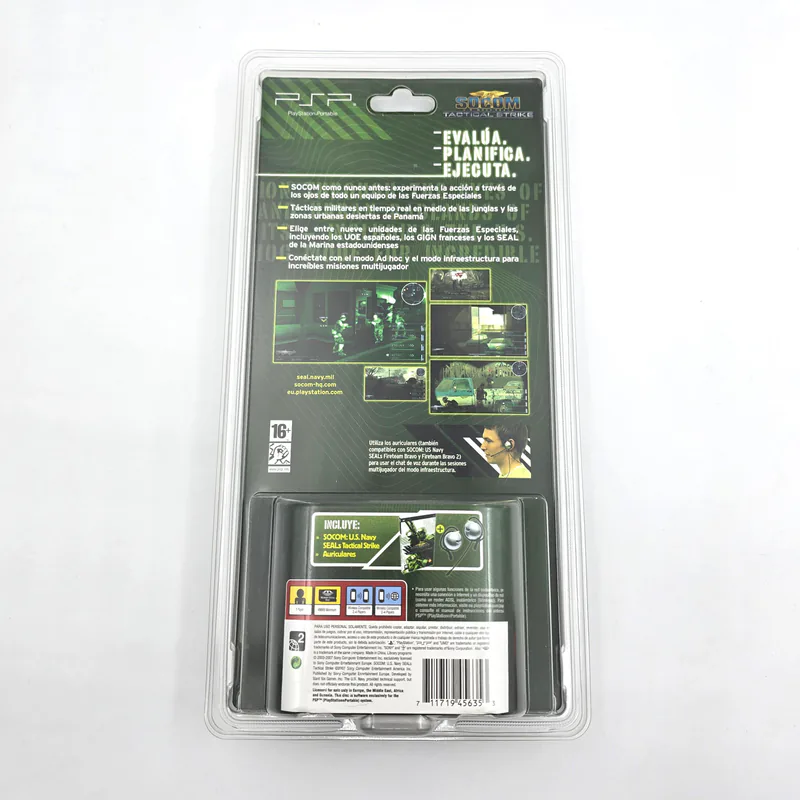 SOCOM U.S. Navy SEALs Tactical Strike Blister with Headphones Limited Edition (Spain) - 画像 2/6
