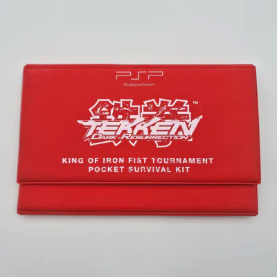 Tekken Dark Resurrection PSP Press Kit with Tekken Cards (Spain)
