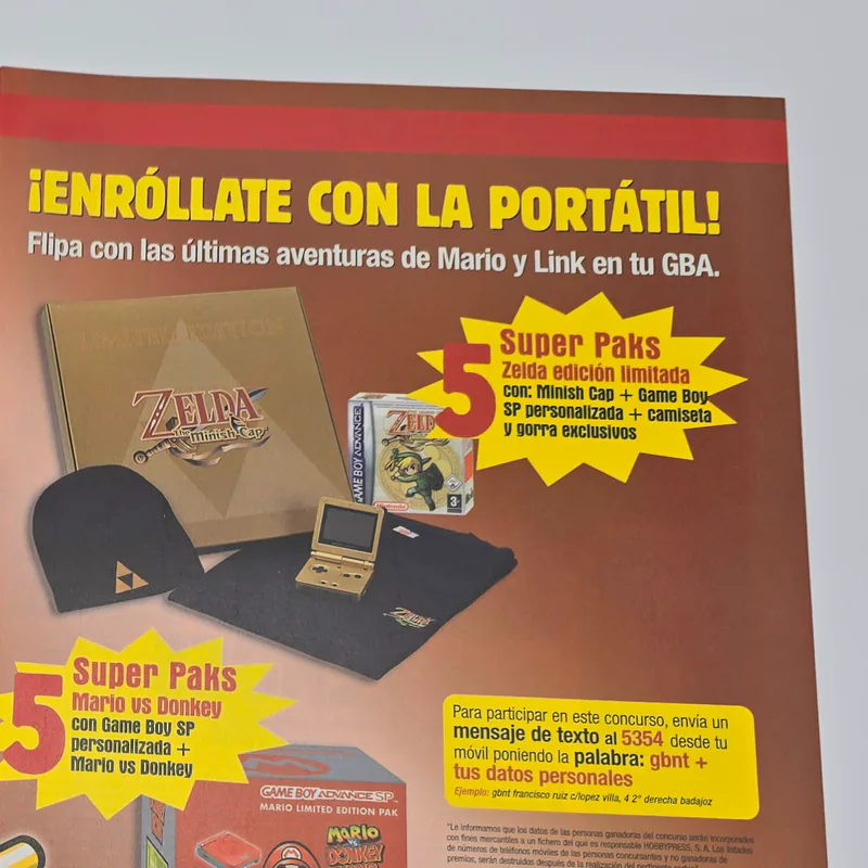 The Legend of Zelda The Minish Cap Limited Edition 300 Units Conquest AD (Spain) Nintendo Acción 2004 - 圖片 2/2