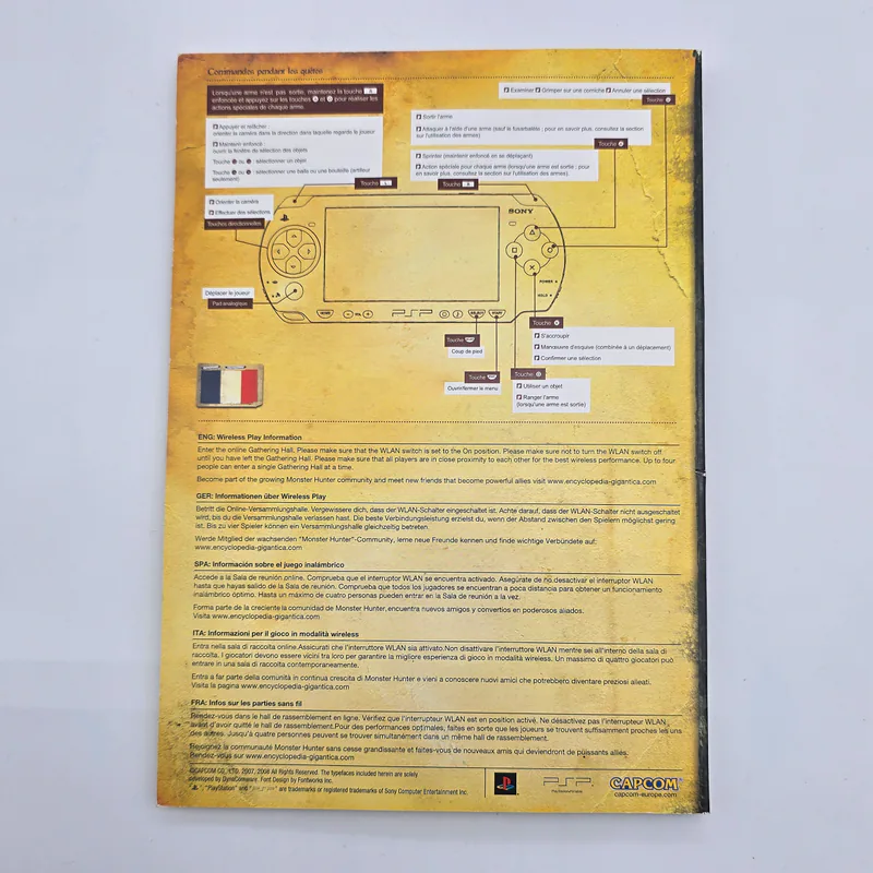 PSP Monster Hunter Freedom United Press Kit (Europe) - 圖片 2/3