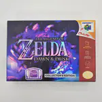 The Legend of Zelda Dawn & Dusk Collector's Edition Clear Cartridge (Blessing Entertainment) Unofficial - Nintendo 64 - 縮圖 1