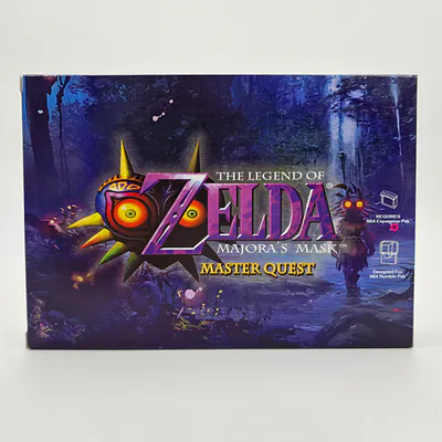 The Legend of Zelda Majora's Mask Master Quest (ClarkyCreations) Unnoficial, Nintendo 64