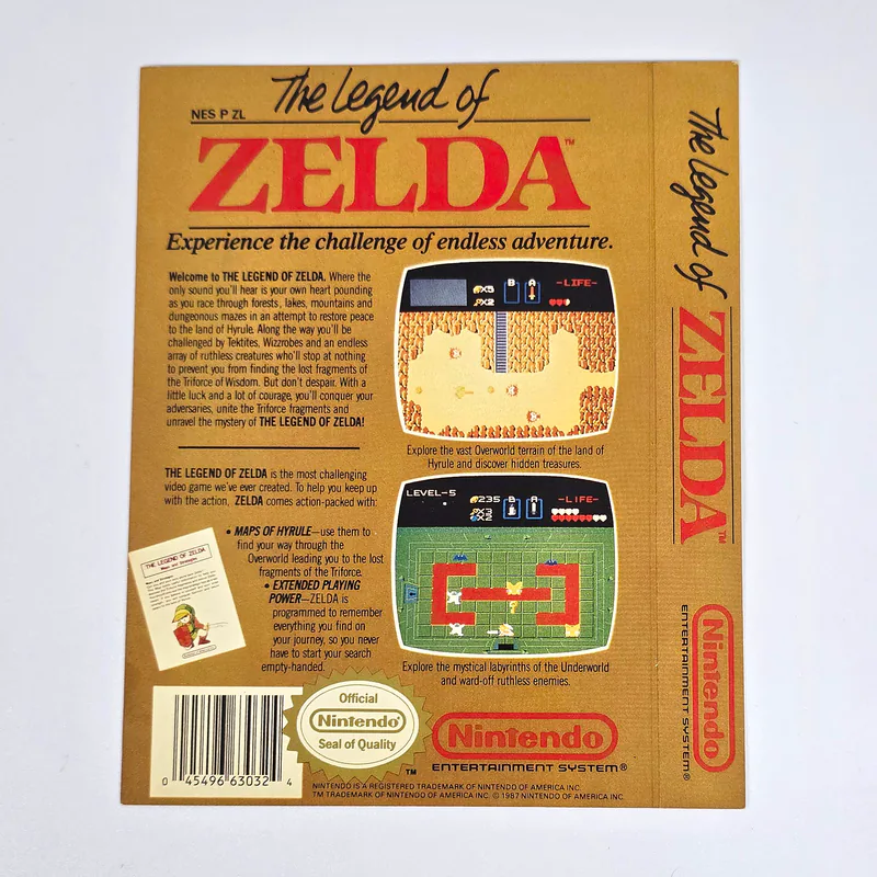 The Legend of Zelda NES N21A Display Box (United States) - 圖片 2/2