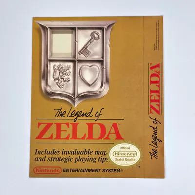 The Legend of Zelda NES N21A Display Box (United States)