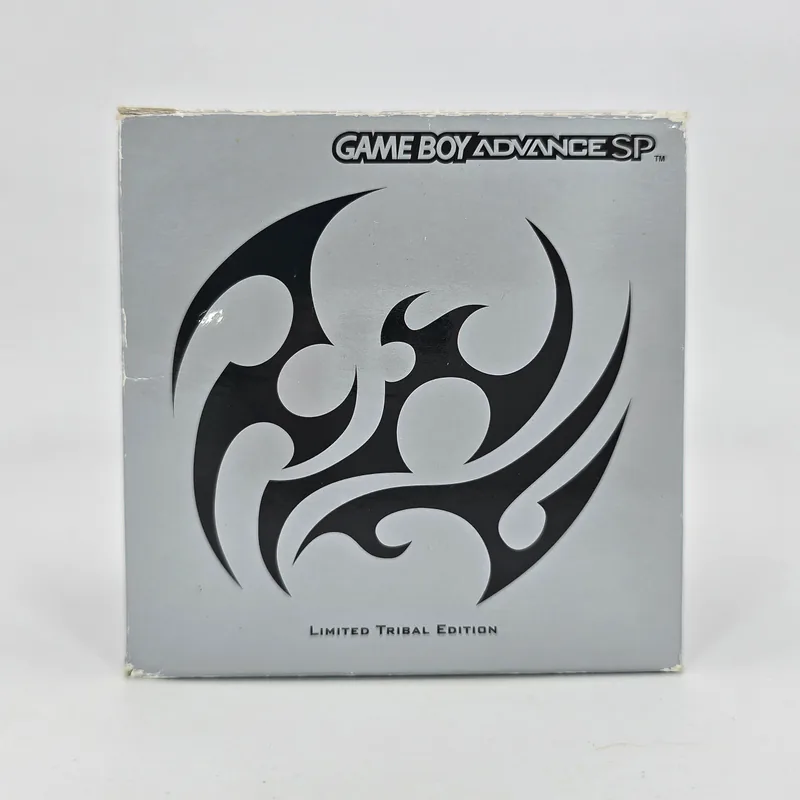 Game Boy Advance SP AGS-001 Tribal Limited Edition Tattoo SCN (Scandinavian) - 圖片 2/8