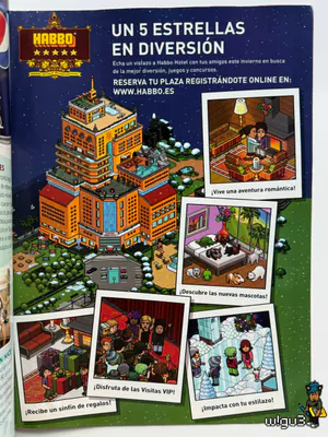 Publicidad Habbo Hotel Revista TÚ - ENERO 2010