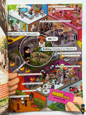 Publicidad Habbo Hotel Revista TÚ - NOVIEMBRE 2009