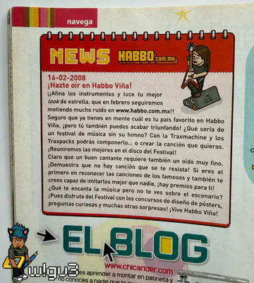Publicidad Habbo Hotel Revista TÚ - ABRIL 2008
