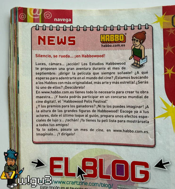 Publicidad Habbo Hotel Revista TÚ - NOVIEMBRE 2007 - 圖片 2/3