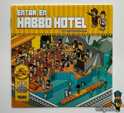 Folleto Entra En HABBO HOTEL - España 2005
