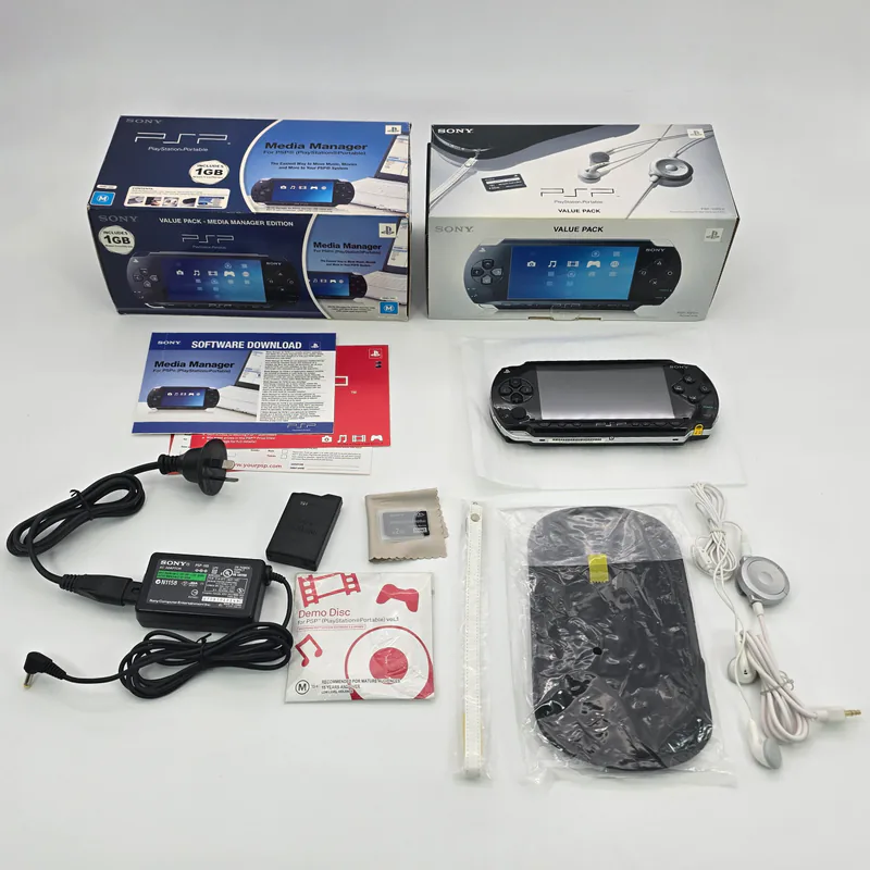 PSP 1002 Black - Media Manager Value Pack Memory Stick 2GB (Australia) - Imagen 2 de 8