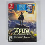 The Legend of Zelda Breath of The Wild - Explorer's Edition (United States) 1st Print, Sealed - 縮圖 1