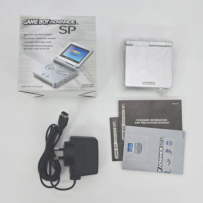 Game Boy Advance SP Platinum AGS-001 (Australia) - 图片 2/5