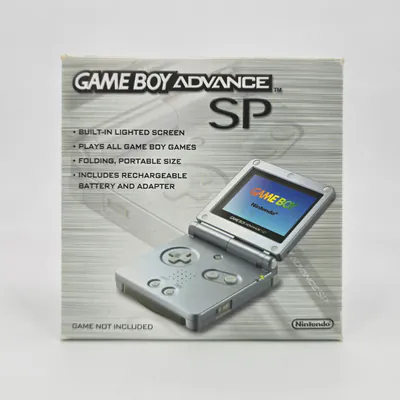 Game Boy Advance SP Platinum AGS-001 (Australia)