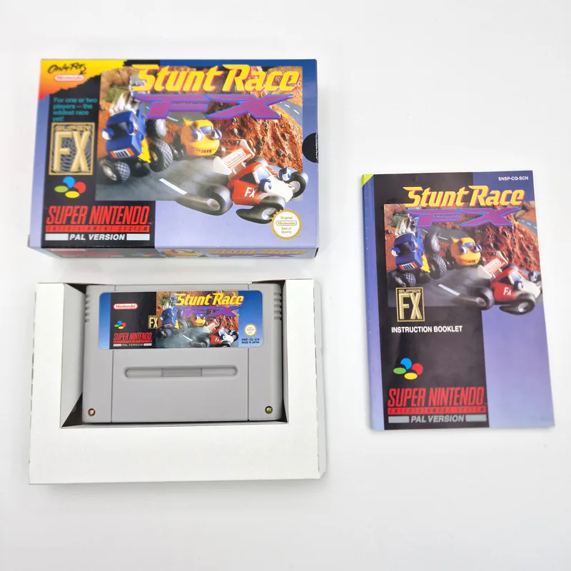 Stunt Race Only for Nintendo (Sweden) SNES, Bergsala AB - 圖片 2/9