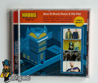 CD Habbo Hotel Best Of Black Music & Hip Hop - 2006