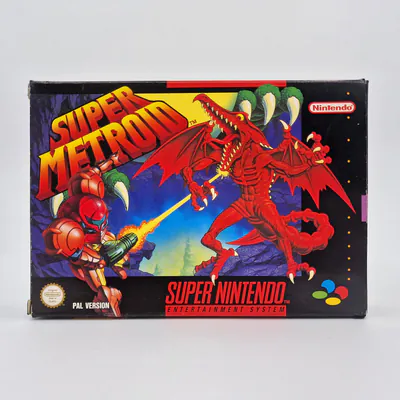 Super Metroid (Spain) SNES, Nintendo España - Itochu Greek Edition