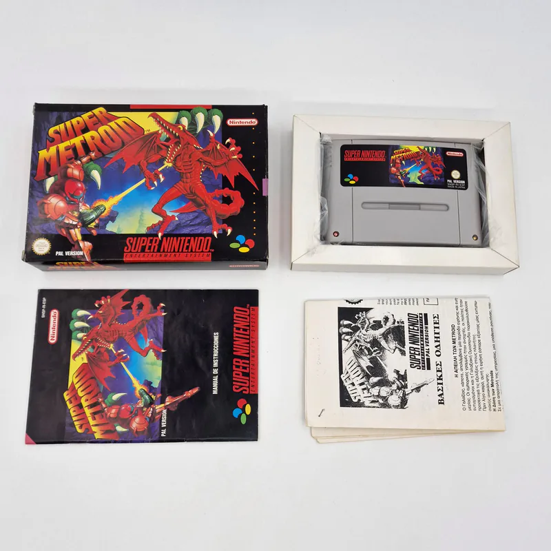Super Metroid (Spain) SNES, Nintendo España - Itochu Greek Edition - Image 2 of 12