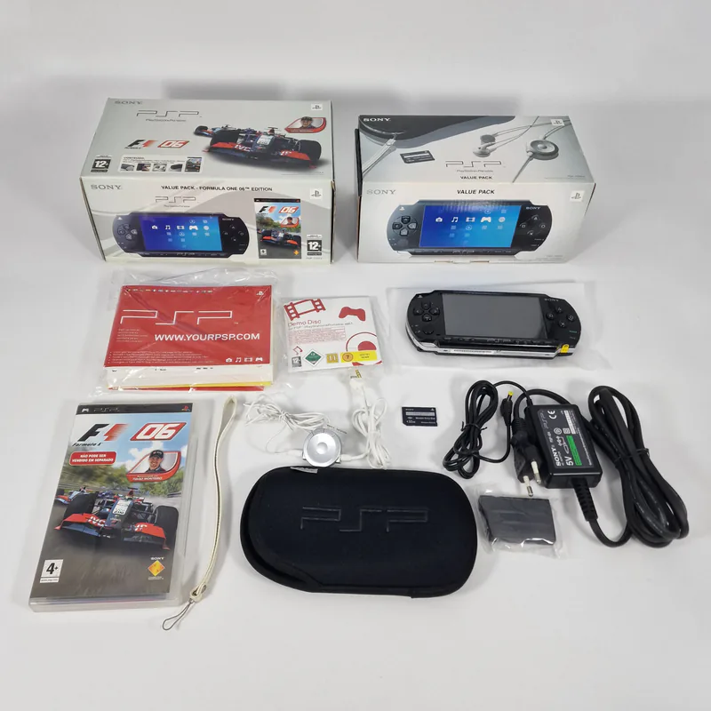 PSP 1004 Black Value Pack - Formula 1 06 Tiago Monteiro F1 2006 (Portugal) - 圖片 2/8