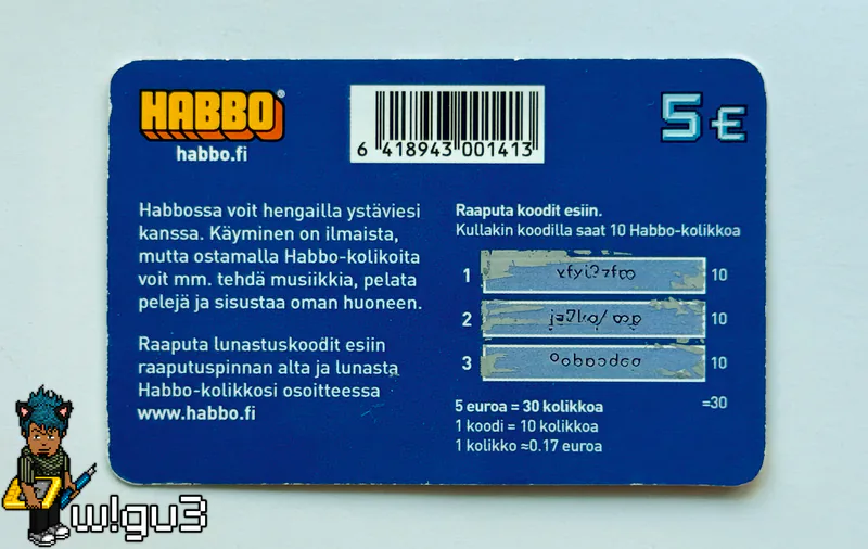 Habbo Card Party Trax - Finland  - 圖片 2/2