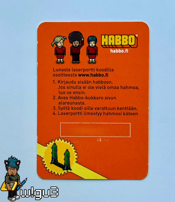 Habbo Card Laser Portal - Finland - 圖片 2/2