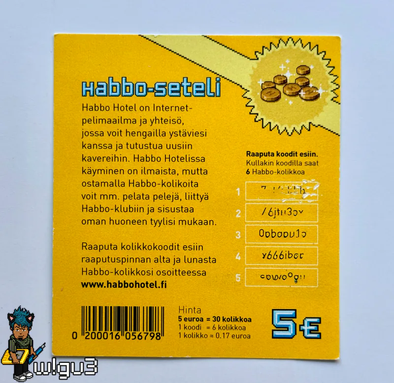 Habbo Card LIDO - Finland - 圖片 2/2