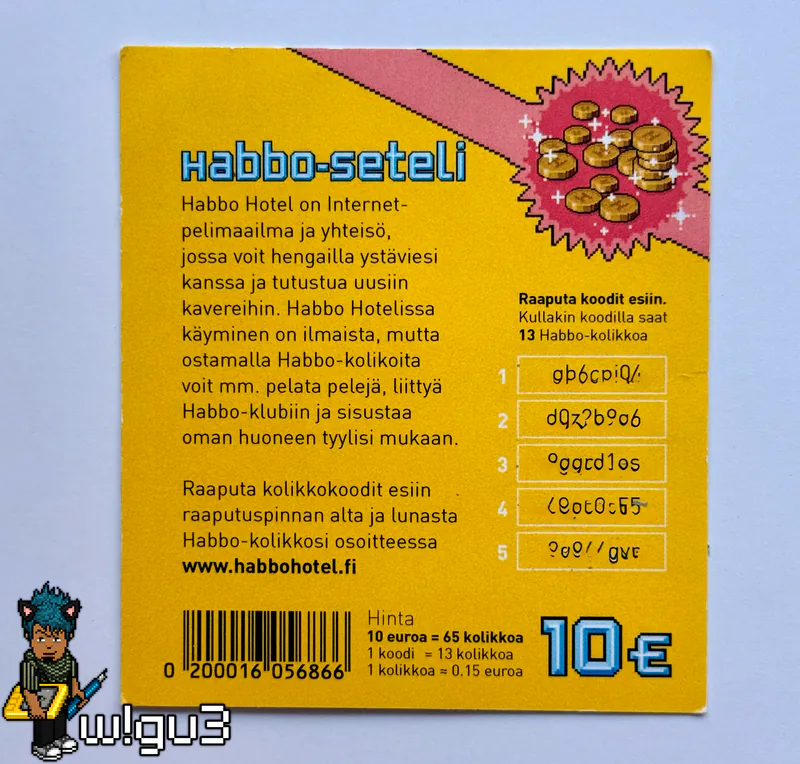 Habbo Card Wobble Squabble - Finland - 圖片 2/2