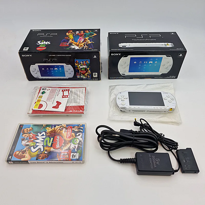 PSP 1004 Ceramic White - Los Sims 2 Mascotas Edition (Spain) - 圖片 2/7