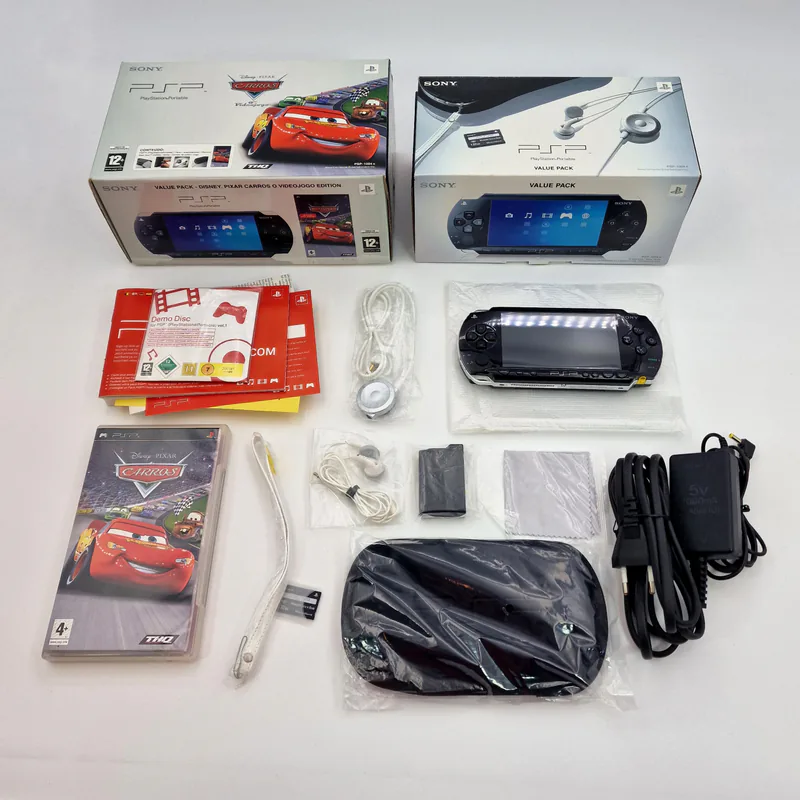 PSP 1004 Black Value Pack Disney Pixar Carros o Videojogo (Portugal) - 圖片 2/10