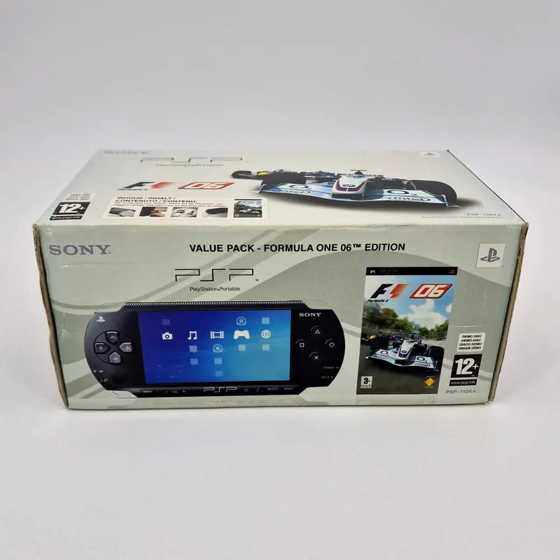 PSP 1004 Black Value Pack - Formula 1 06 BMW Nick Heidfeld F1 2006 Edition (Switzerland) - 圖片 2/5