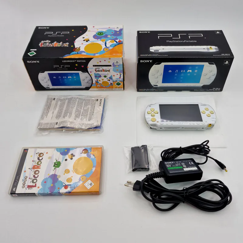 PSP 1004 Ceramic White - LocoRoco Pack (Germany) - 图片 2/7