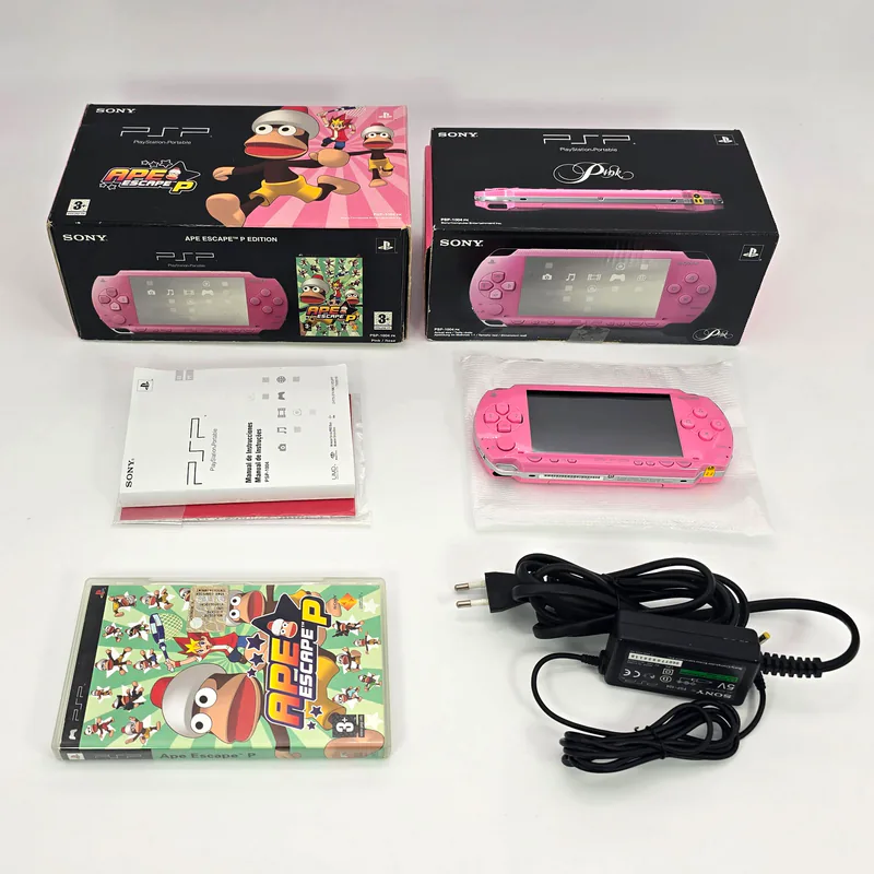 PSP 1004 Pink - Ape Escape P Bundle (Italy) - Imagen 2 de 6