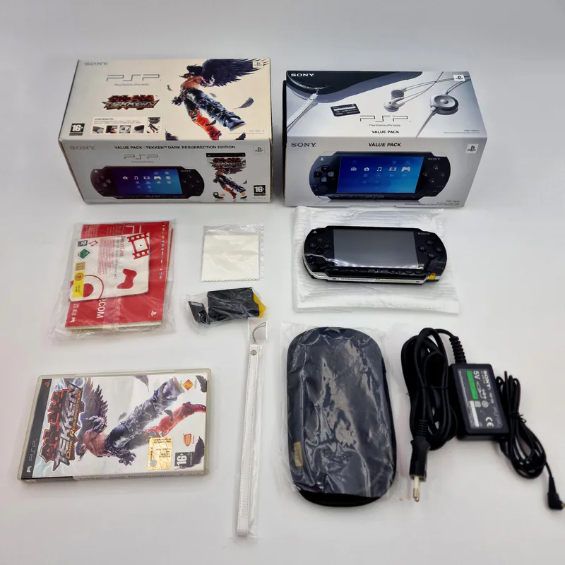 PSP 1004 Black Value Pack -Tekken Resurrection Edition (Italy) - 이미지 2/7
