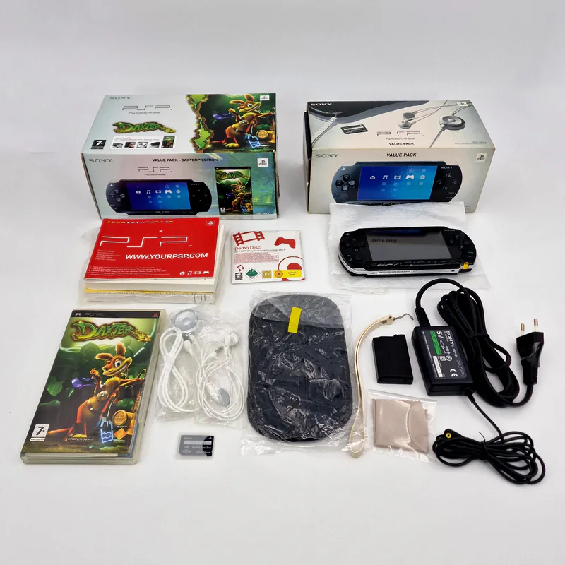PSP 1004 Black Value Pack - Daxter Edition (Spain) - Bild 2 von 7