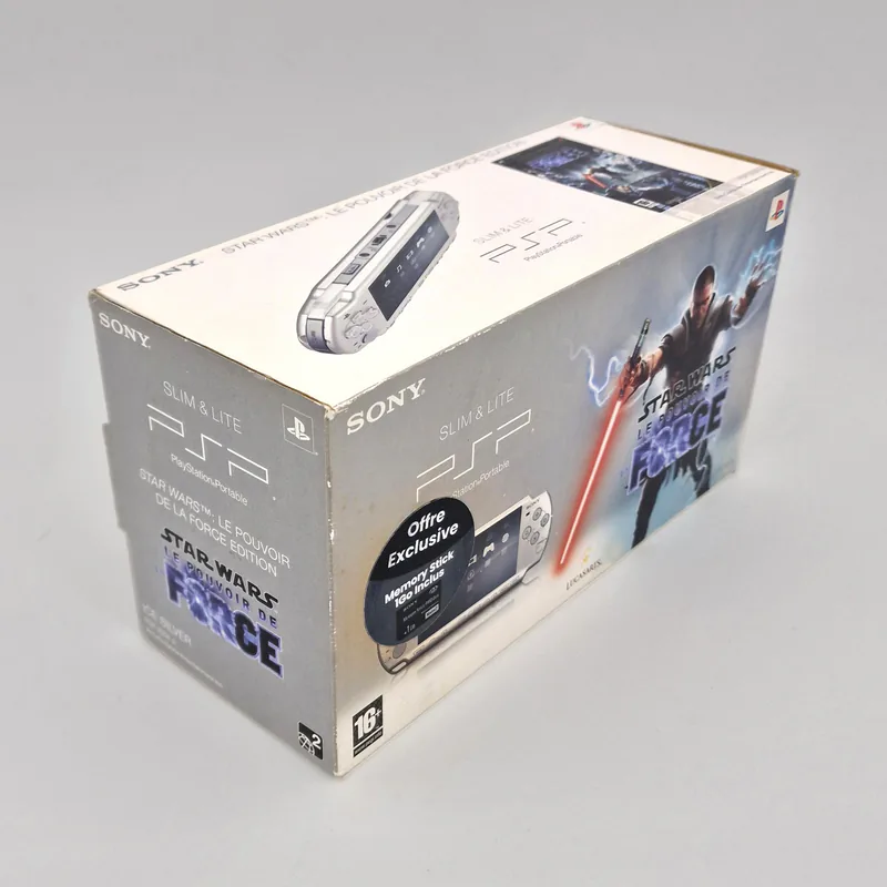 PSP 2004 Ice Silver - Star Wars Le Pouvoir de Force (France) - Imagen 2 de 4