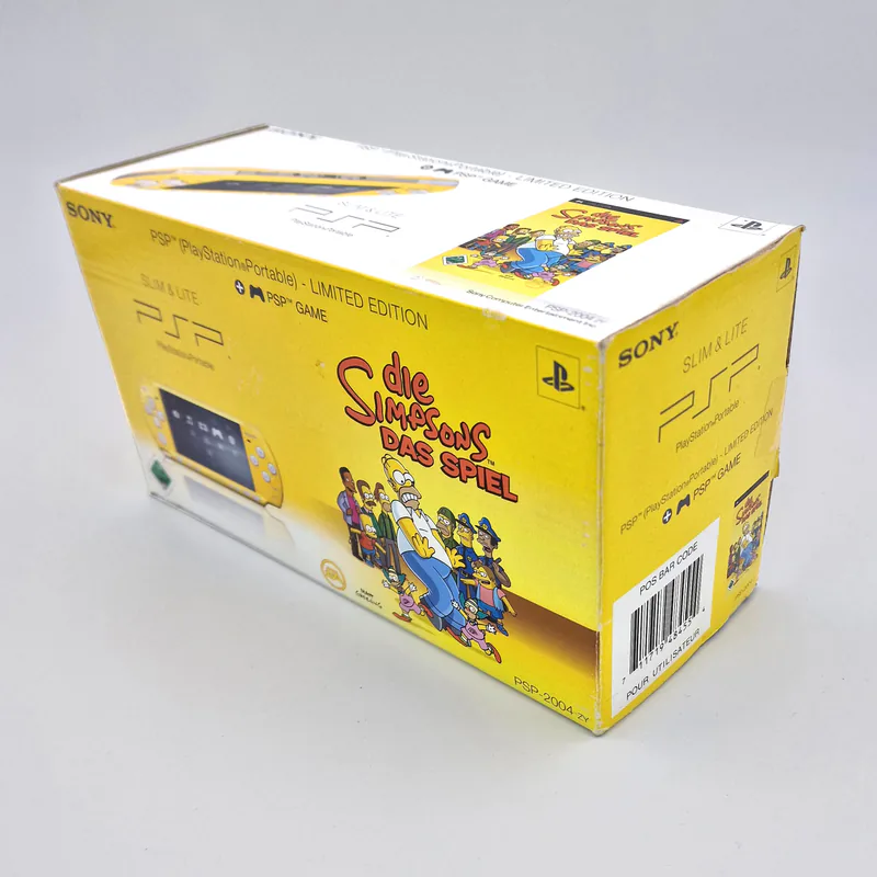 PSP 2004 Yellow - die Simpsons Das Spiel Limited Edition (Germany) - Immagine 2 di 5