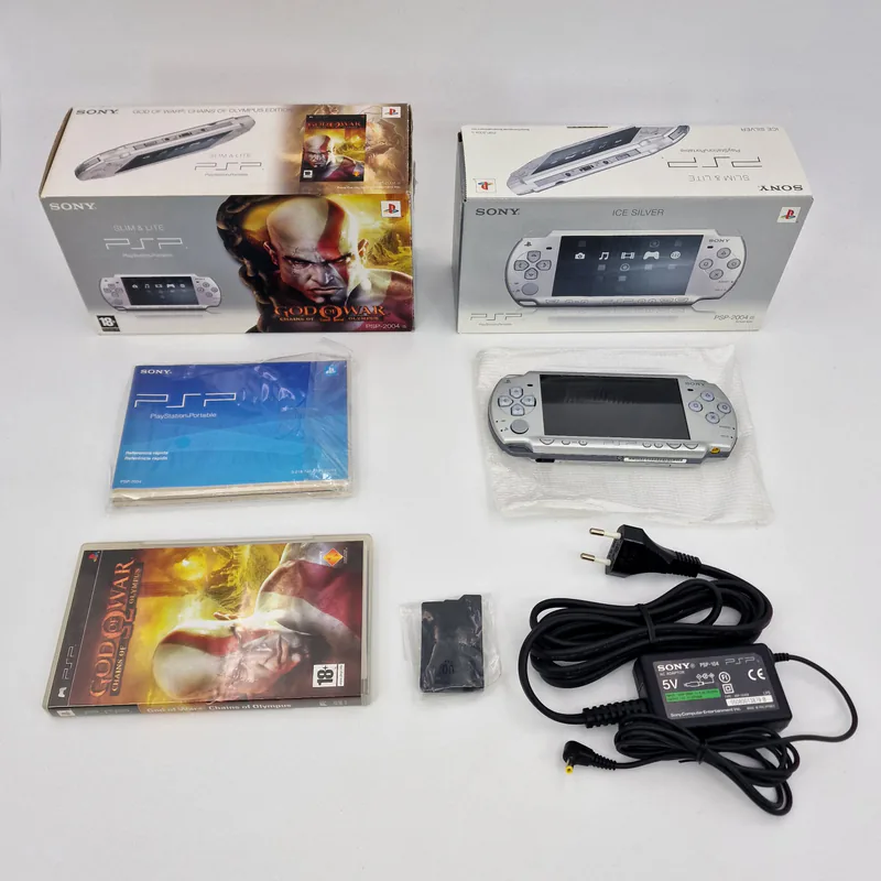 PSP 2004 Ice Silver - God of War Chains of Olympus Edition (Spain) - 이미지 2/5