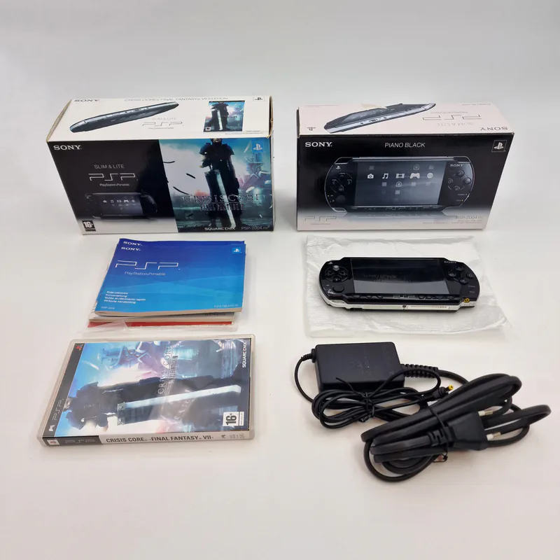 PSP 2004 Piano Black - Final Fantasy VII Crisis Core Edition (Europe) - 圖片 2/6