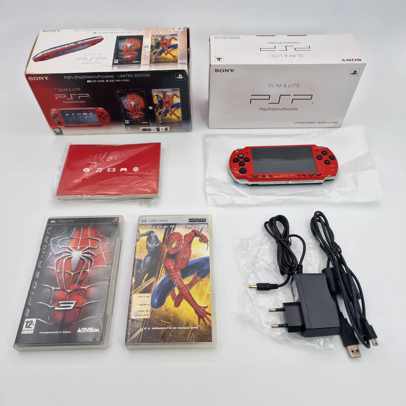 PSP 2004 Red and Black - Spiderman 3 Limited Edition (Italy) - Bild 2 von 6
