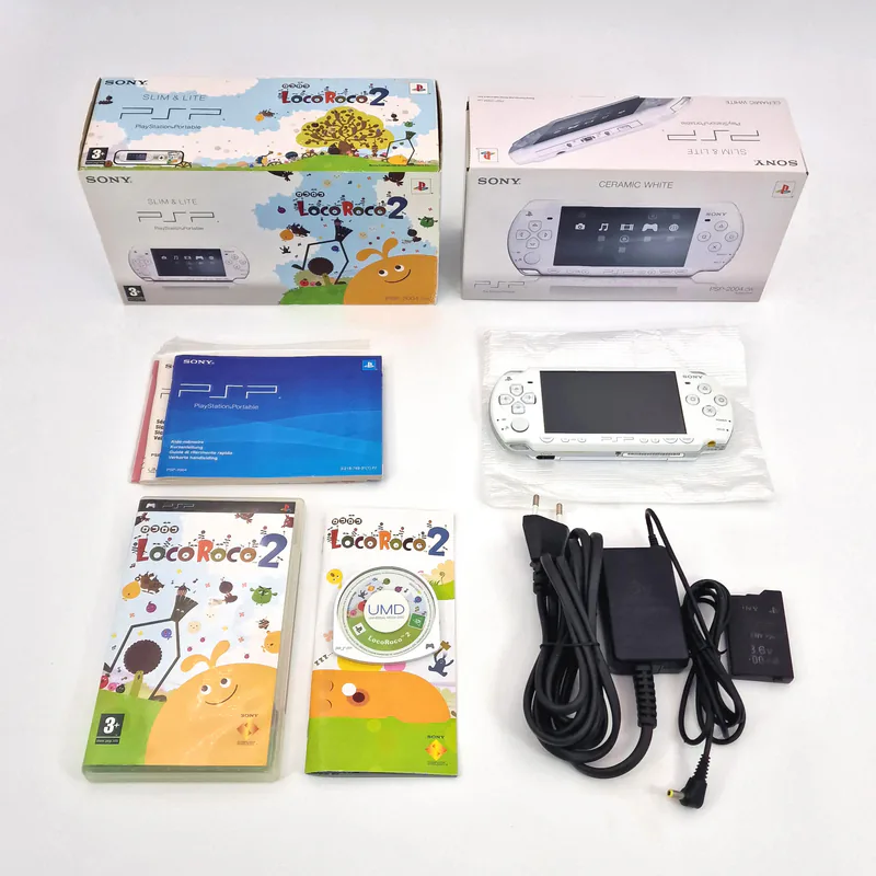 PSP 2004 Ceramic White - LocoRoco 2 Edition (France) - Bild 2 von 7