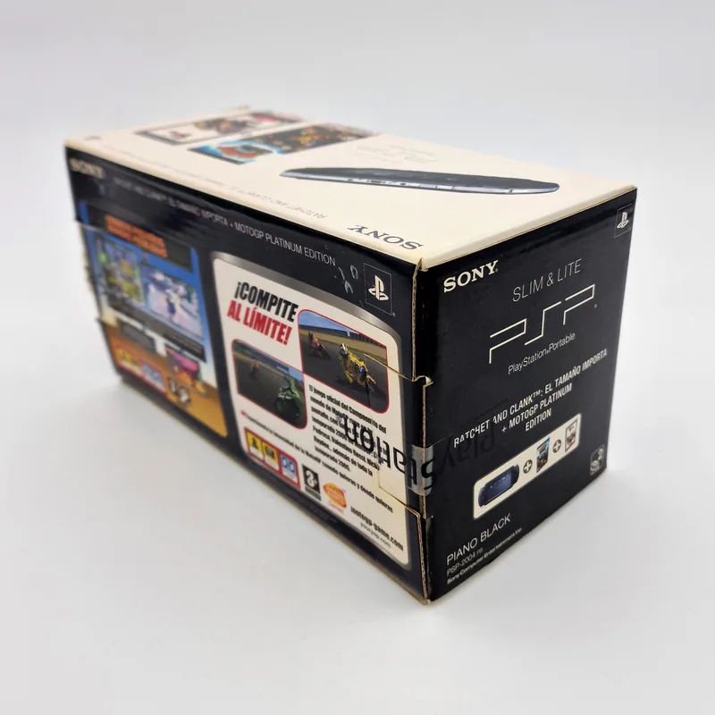 PSP 2004 Piano Black - Ratchet and Clank Size Matters + Moto GP Platinum Pack (Spain) - 圖片 2/4