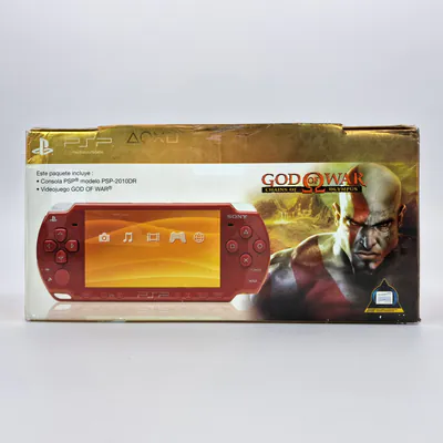 PSP 2010 Deep Red - God of War Chains of Olympus Limited Edition (Mexico)