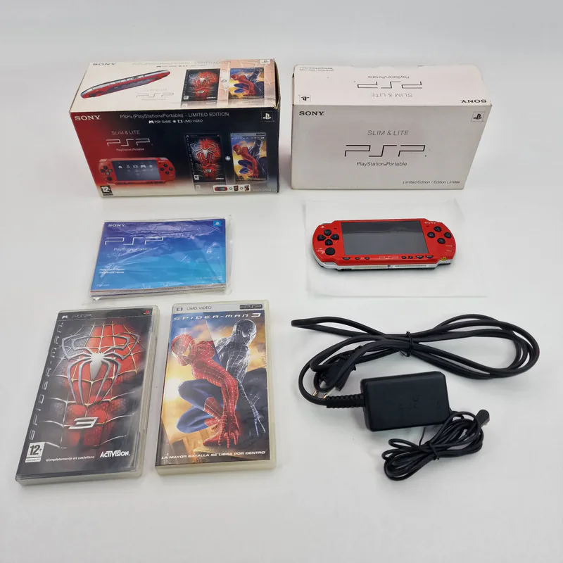 PSP 2004 Red and Black - Spiderman 3 Limited Edition (Spain) - Image 2 of 6