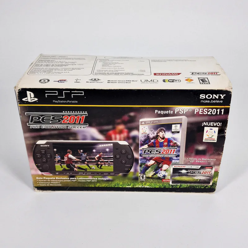 PSP 3010 Piano Black - Pro Evolution Soccer 2011 Edition - 圖片 2/5