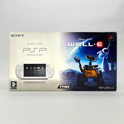 PSP 2004 Slim & Lite Ceramic White - Disney Wall E Edition (France)