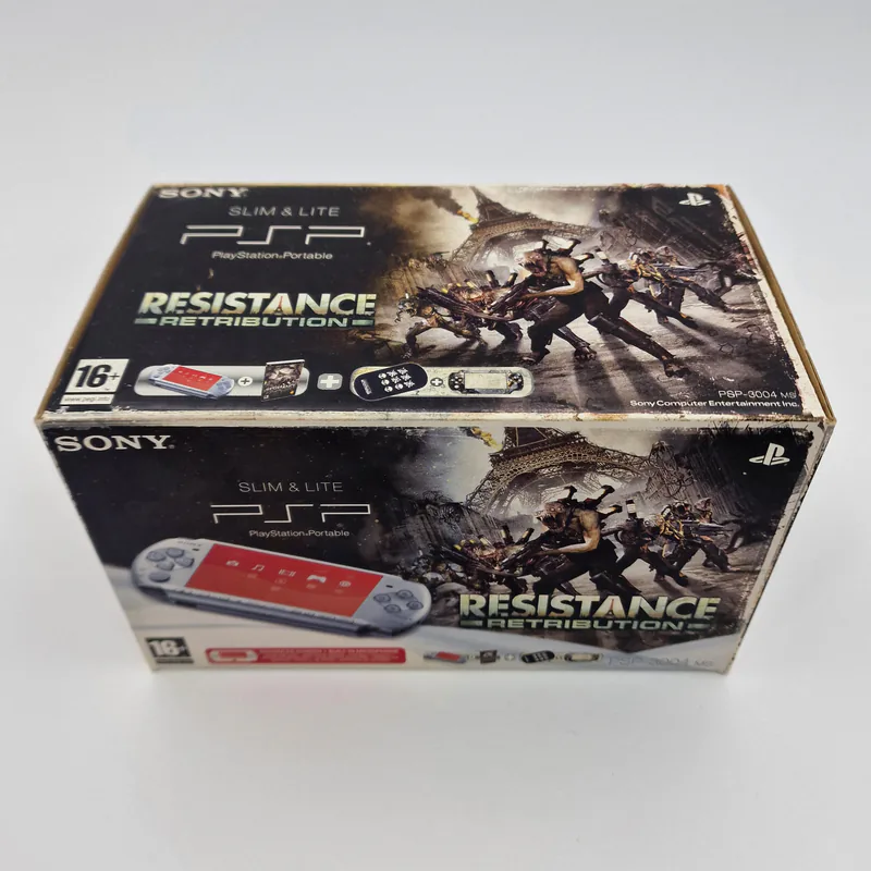 PSP 3004 Mystic Silver - Resistance Retribution Limited Edition (Europe) - 圖片 2/6