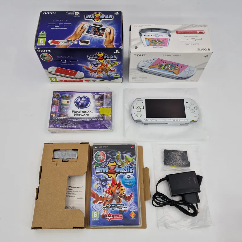 PSP 3004 Ceramic White - Invizimals Limited Edition (Portugal) - 圖片 2/6