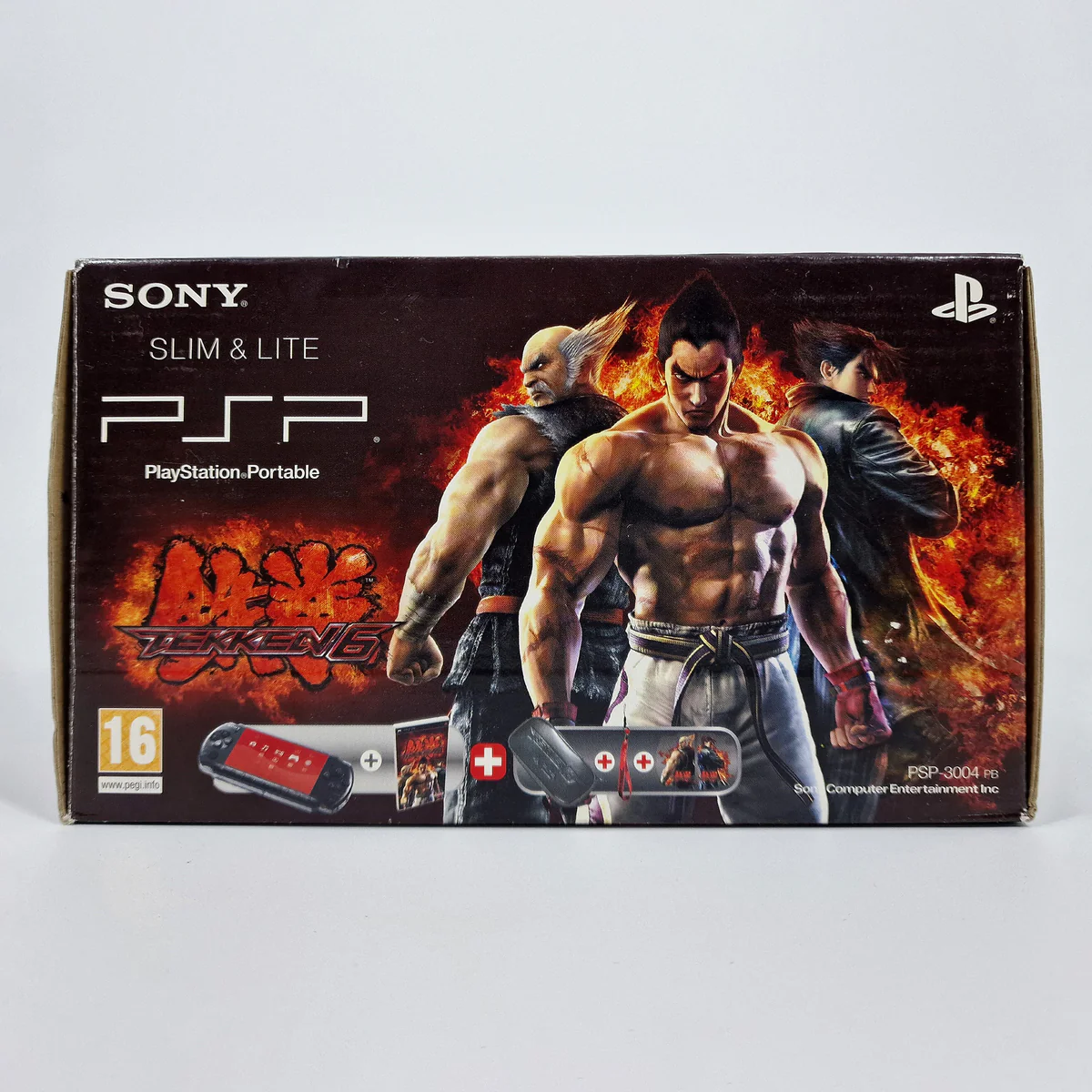 PSP 3004 Piano Black - Tekken 6 Limited Edition (Spain) | Museum App
