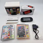 PSP Street E-1004 Charcoal Black-  Bundle GTA Vice City + Gran Turismo + PES 2013 + Little Big Planet (Spain) - Miniaturansicht 2